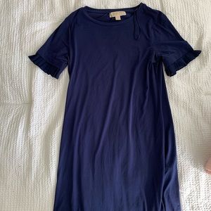 Michael Kors blue shift dress